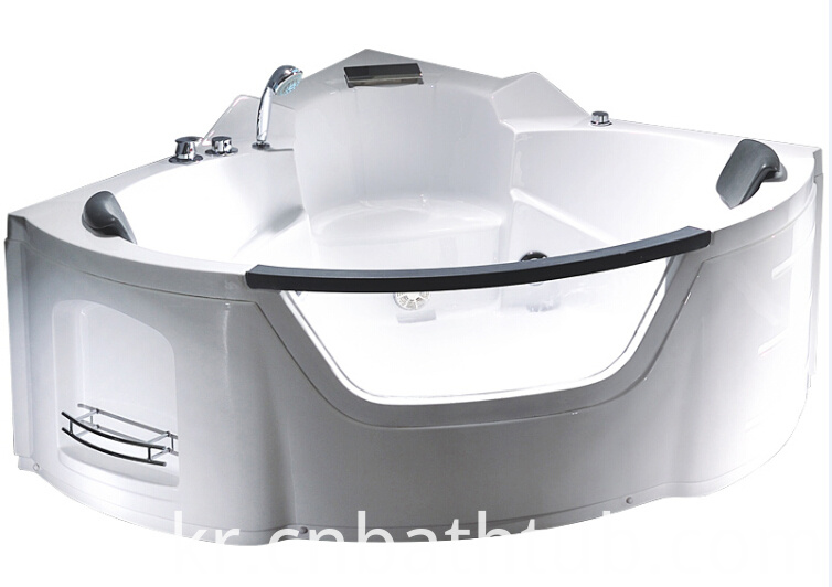 Luxury 2 Person Corner Whirlpool Bath Tub (JL806)